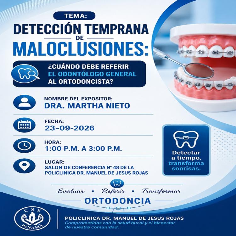DETECCIÓN TEMPRANA DE MALOCLUSIONES: ¿CUÁNDO DEBE REFERIR EL ODONTÓLOGO GENERAL AL ORTODONCISTA?