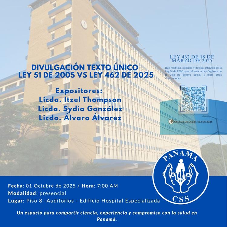 Divulgación Texto único Ley 51 de 2005 vs Ley 462 de 2025