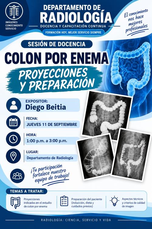 COLON POR ENEMA, PROYECCIONES Y PREPARACION