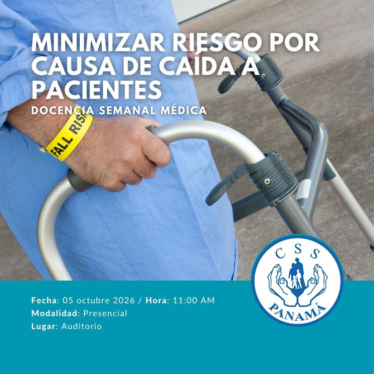 Minimizar riesgo por causa de caída a pacientes 