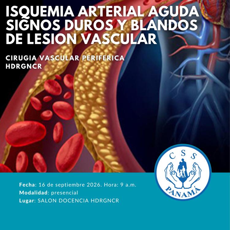 ISQUEMIA ARTERIAL AGUDA SIGNOS DUROS Y BLANDOS DE LESION VASCULAR
